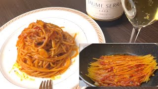 【深夜に食べる最強の組み合わせ】暗殺者のパスタ/ Don’t watch late at night. How to make assassin's pasta.