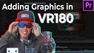 The BEST way to PROPERLY Add Text, Graphics, 2D Video in 3D VR180 | Insta360 EVO, Vuze XR, Qoocam