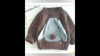 بلوفر  تريكو  للاطفال - Winter Triko pullover for children - Зимний вязаный пуловер для детей 2023