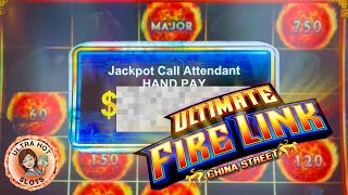 Unexpected Hand Pay On Ultimate Fire Link!