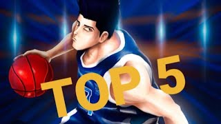 Akira Sendoh TOP 5 - Slamdunk Tagalog