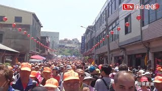 白沙屯媽祖回宮 飯擔、人潮擠爆了