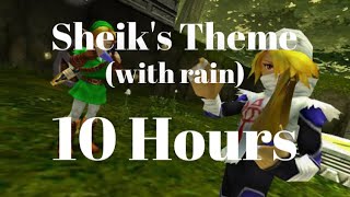 Sheik's Theme with Rainfall - 10 Hours