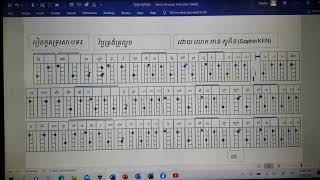 រៀនកូតទ្រសោបទ ថ្ងៃត្រង់គ្រលួច Tro Sor Sophin KEN