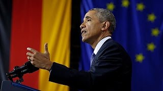 Obama chiede all'Europa di restare unita