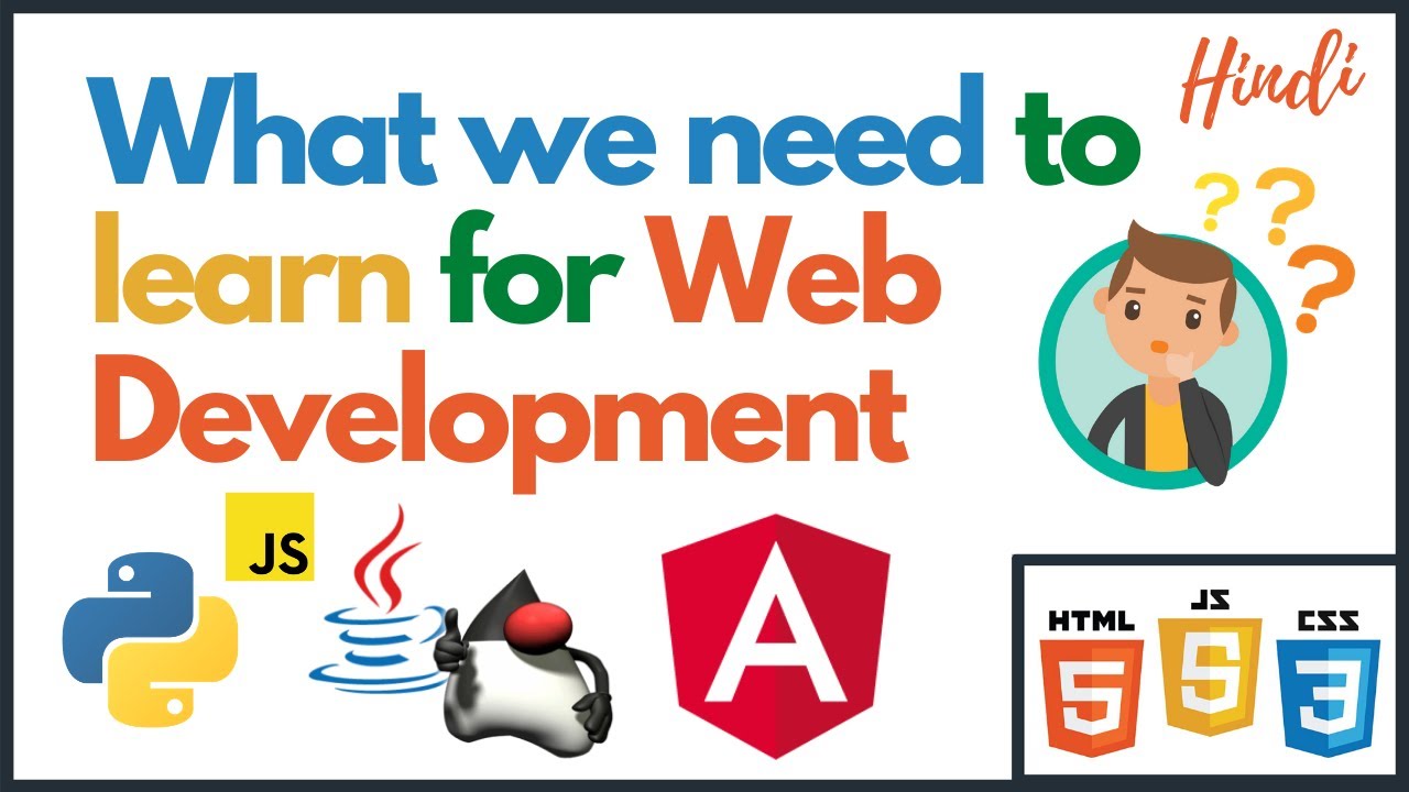 What We Need To Learn For Web Development For Beginner??Web Development ...