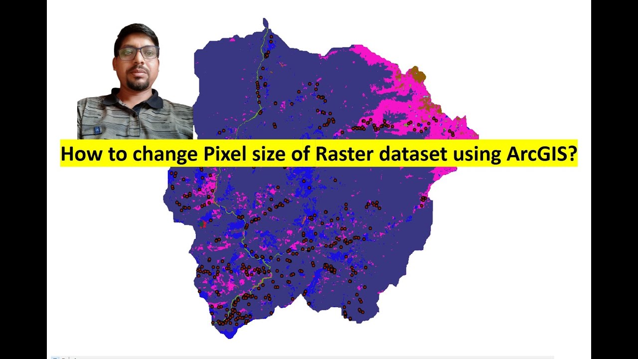 How To Change Cell Size Of Raster Dataset In ArcGIS II Change Spatial ...