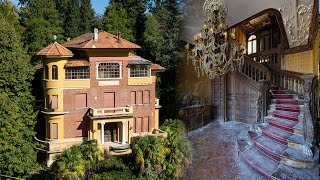 Dazzling Abandoned Mansion Of A Corrupt Italian - Fraud Cost Him Everything!