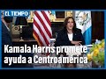 Vicepresidenta de EEUU promete al presidente de Guatemala más ayuda a Centroamérica