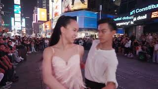 Kahang & Yunxi | Times Square Video: Media Lab NYC 🎬