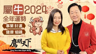 2024龍年運程 | 屬牛🐮今年吉凶參半 容易招惹是非官非 教你化解及提升健康的方法 事業 感情 財運 健康 全方位分析 |《鷹明天下》12生肖運程 (精簡版)