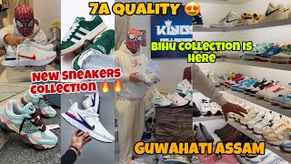 FIRST SNEAKERS COLLECTION 2025 7A PREMIUM QUALITY UNBOXING BIHU COLLECTION GUWAHATI ASSAM