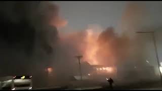 Видео взрыва в московском ТЦ "Мега Химки"