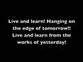 Crush 40- Live and Learn (Lyrics)