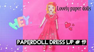 Paperdoll dress up # 20 ||#LOVELY-PAPERDOLLS #paperdoll #shorts