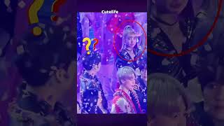 Lisa Rock Jungkook Shocked 😳 #cutelife #bts #shorts