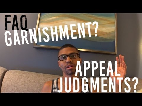 Stop Wage Garnishment? Appeal Judgments? || Live Debt Free || Good Credit Good Life Stop Wage Garnishment? Appeal Judgments? || Live Debt Free || Good Credit Good Life