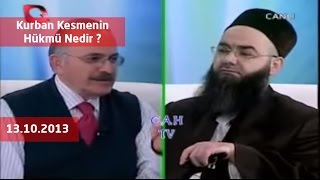 Kurban Kesmenin Hükmü Nedir ? - Cübbeli Ahmet Hoca