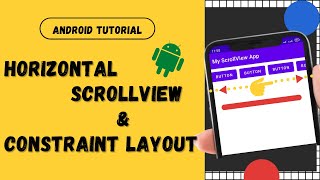 ScrollView Android Studio | Horizontal ScrollView