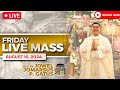 FILIPINO LIVE MASS TODAY ONLINE II AUGUST 16, 2024 II FR. JOWEL JOMARSUS GAUTS