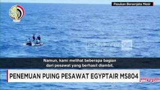 Penemuan Puing-puing Pesawat Egyptair