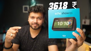 Amazon Echo Show 5 2nd Generation Unboxing \u0026 impression. | Smart display for indian home.