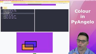 Colour in PyAngelo | Introduction to Graphical Programming | PyAngelo