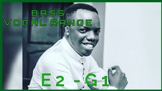 Jehovah Shallom acapella | Bass Vocal Range | Kato Samwel | Uganda🇺🇬 | E2-G1