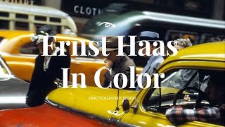 Ernst Haas: STREET PHOTOGRPHY - New York in Colour