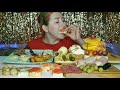 Новогодний Стол 2020 Мукбанг АСМР russian new year dishes asmr mukbang eating show 먹방