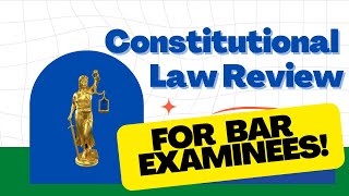 Constitutional Law Review #barexam  #politicallaw #lawschool #constitution