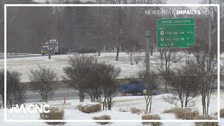 Here are the impacts of ice accumulation on roadways