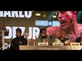 angry jose benavidez confronts jermall charlo in heated verbal exchange at final press conference