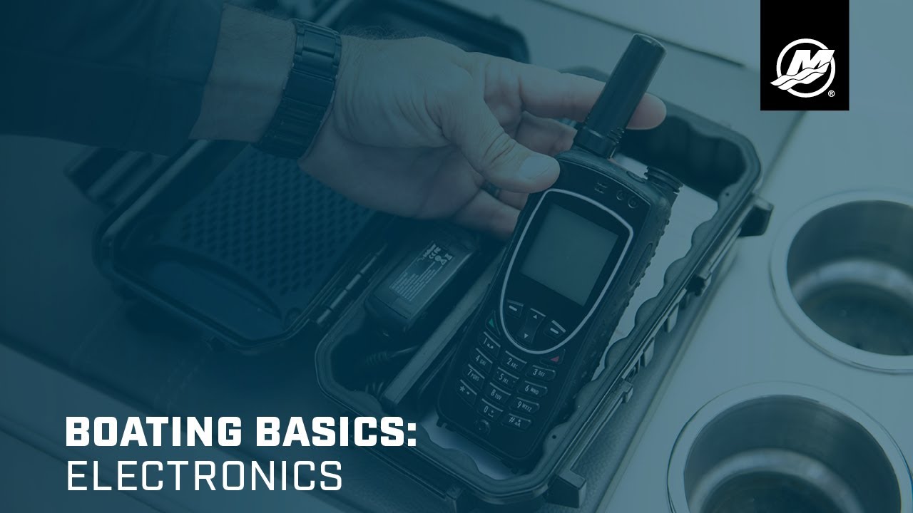 Boating Basics Electronics Freshwater Youtube