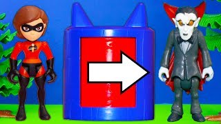 Incredibles Face PJ Masks Romeo and get turned into Spooky Creatures