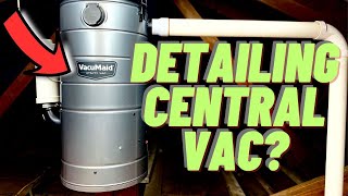 Wall Mount Central Vac for the Garage | Vacumaid UV100/UV150