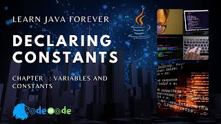 Constant declaration in Java | How to declare a constants
