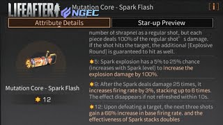 LifeAfter New Shotgun Mutation Core - Spark Flash and Compare to other Mutation Cores