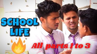 Round2hell School life All Parts 1 to 3 | Round2hell old videos Compilation