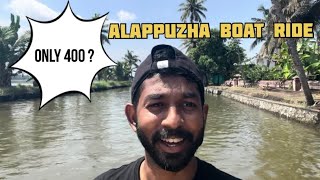 EP9 Alappuzha solo boat 🚤 ride part - 1