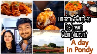 Day 2 | Ram's Birth day vlogs | Pondicherry special dilliwaala 6 restaurant | golden globe auroville