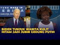 Biden Tunjuk Wanita Kulit Hitam Karine Jean Pierre jadi Jubir Gedung Putih Pengganti Jen Psaki