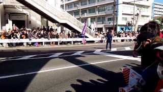 第90回 箱根駅伝 (小田原市民会館前) 2014/01/02 No.3