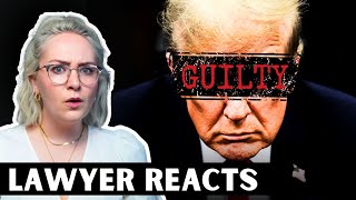 Lawyer Reacts to Trump GUILTY Verdict