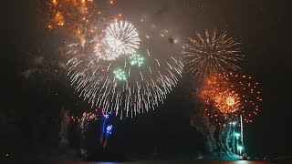 ◇2018 第79回黒船祭海上花火大会◇終盤のスターマイン