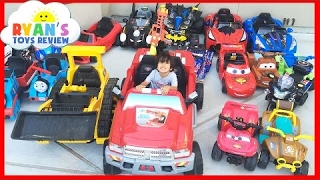 HUGE POWER WHEELS COLLECTIONS Ride On Cars for Kids Compilations Part 1 PAN