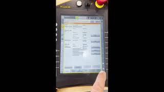 Changing the mastering reference position for KUKA robot