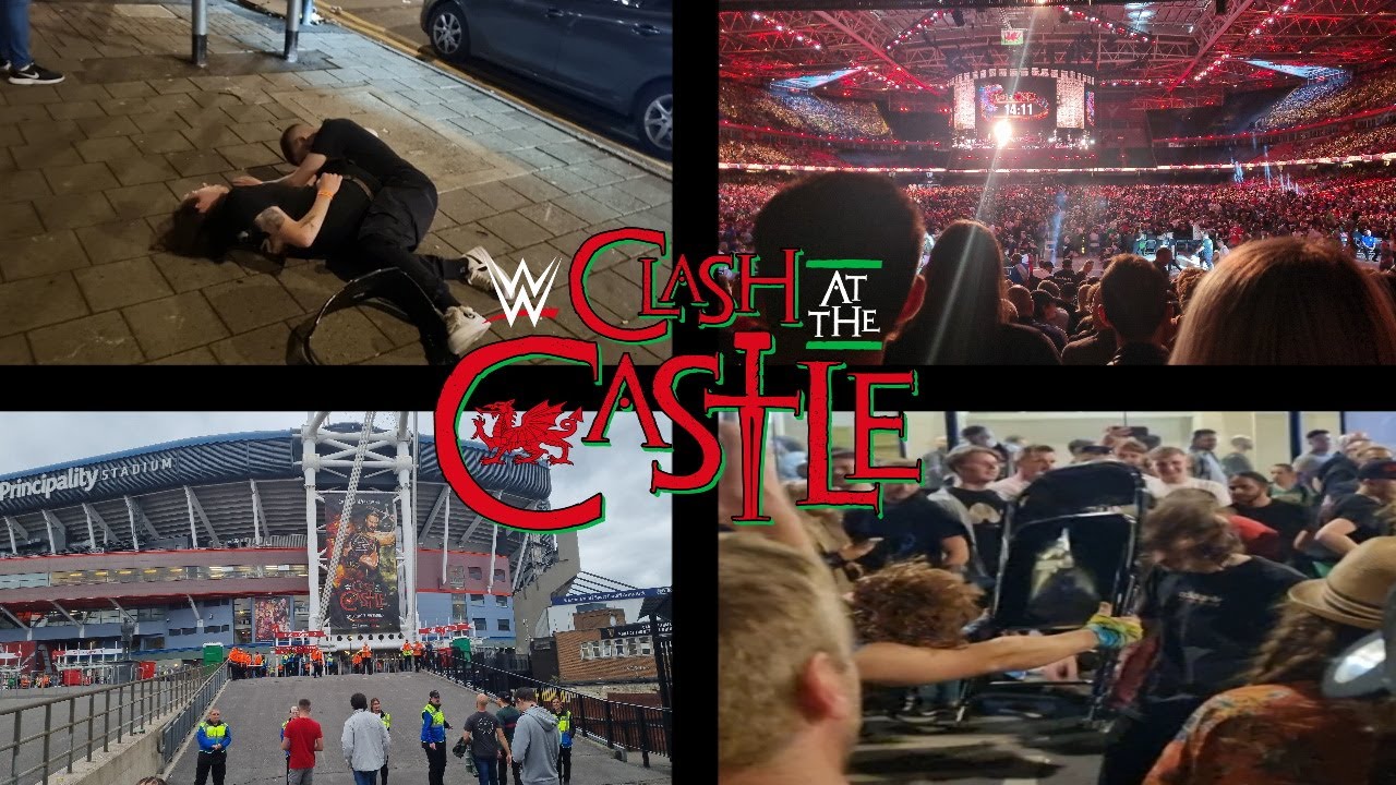 WWE CLASH AT THE CASTLE 2022 VLOG! - YouTube