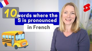 10 French Words Where the Final S is Pronounced #shorts