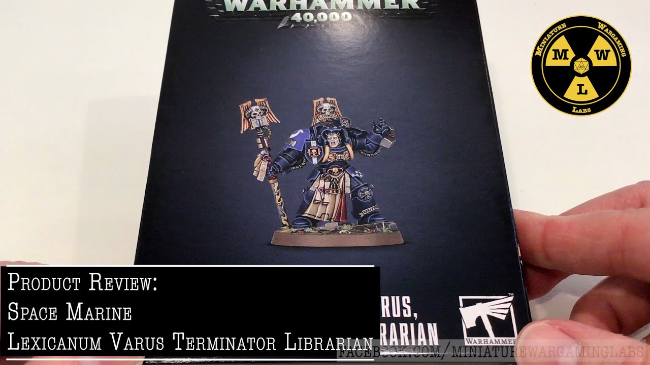 Product Review Warhammer 40k Space Marines Lexicanum Varus Terminator ...